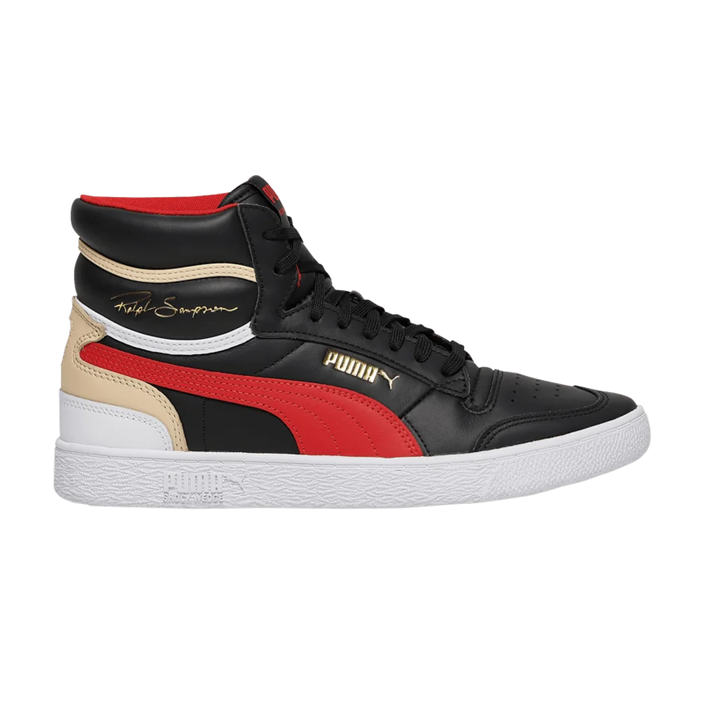 Krossovki-Puma-Ralph-Sampson-Mid-Black-High-Risk-Red