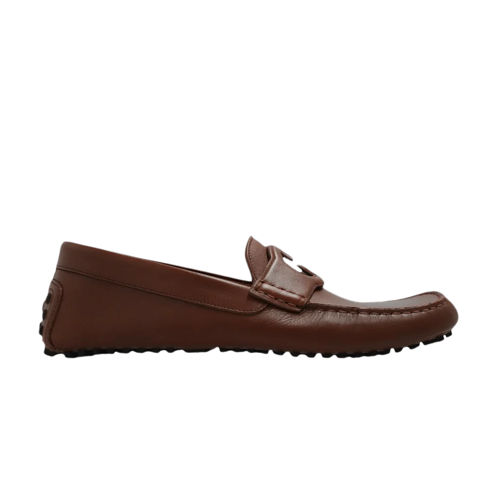 Krossovki-Gucci-Driver-Interlocking-G-Brown-Sugar