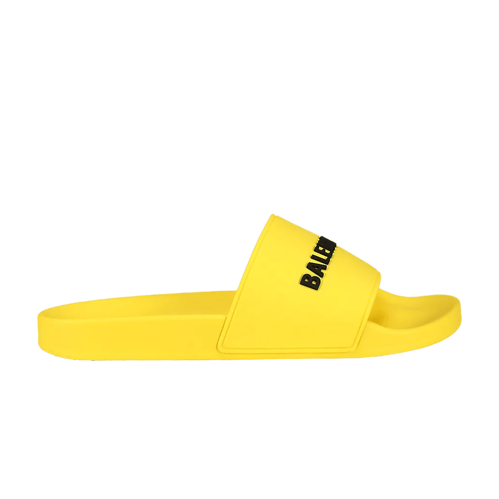 Кроссовки Balenciaga Pool Slides 'Yellow Black'