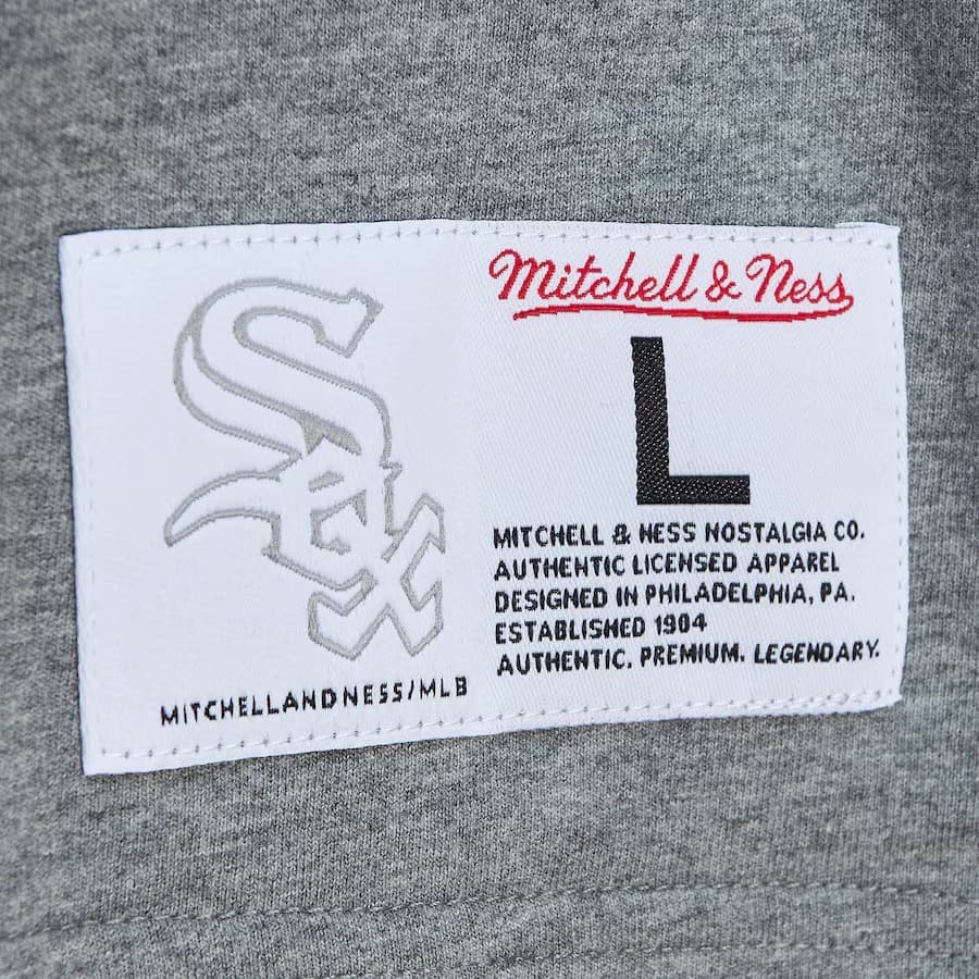 Футболка Mitchell & Ness Heather Gray Chicago White Sox City Collection T-Shirt