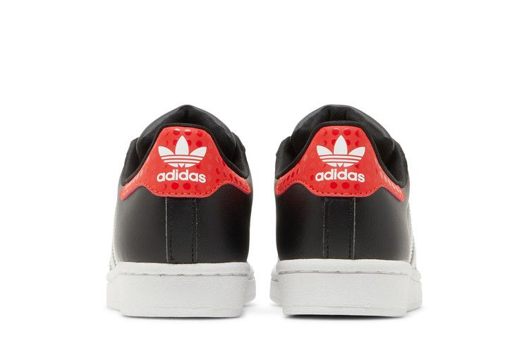 Кроссовки LEGO x adidas Superstar Big Kid 'Core Black Red'
