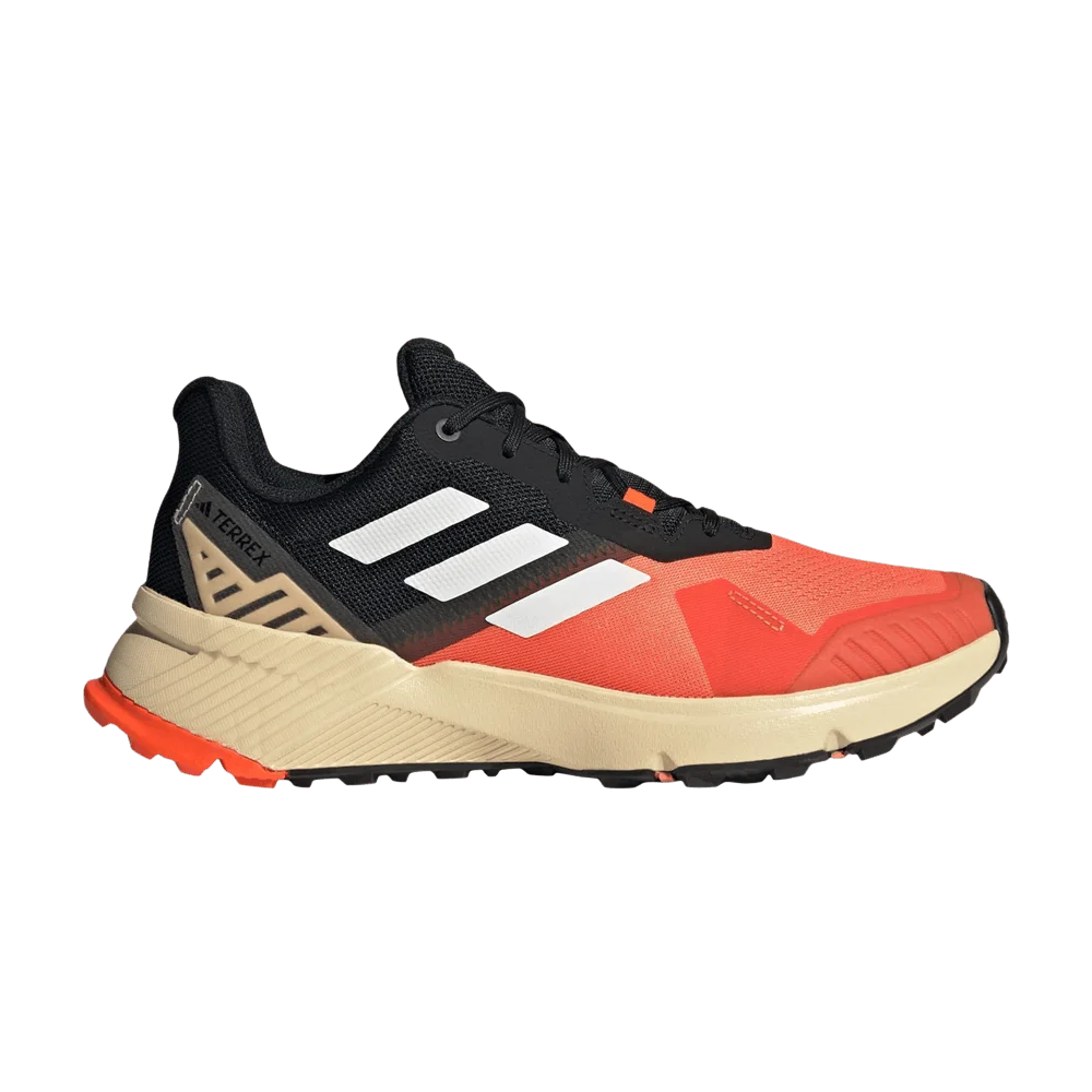 Кроссовки Adidas Terrex Soulstride Trail 'Impact Orange White Black'