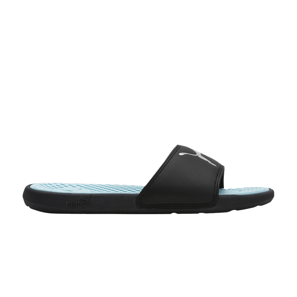 Puma Wmns Cool Cat Sport Slide 'Black Blue Glow'