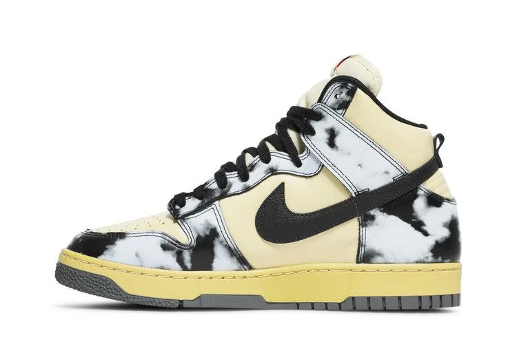 Кроссовки Nike Dunk High 1985 'Black Acid Wash'