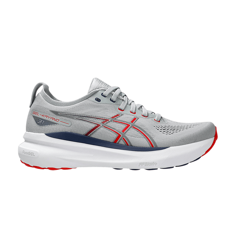 Кроссовки ASICS Gel Kayano 31 'Piedmont Grey Fiery Red'