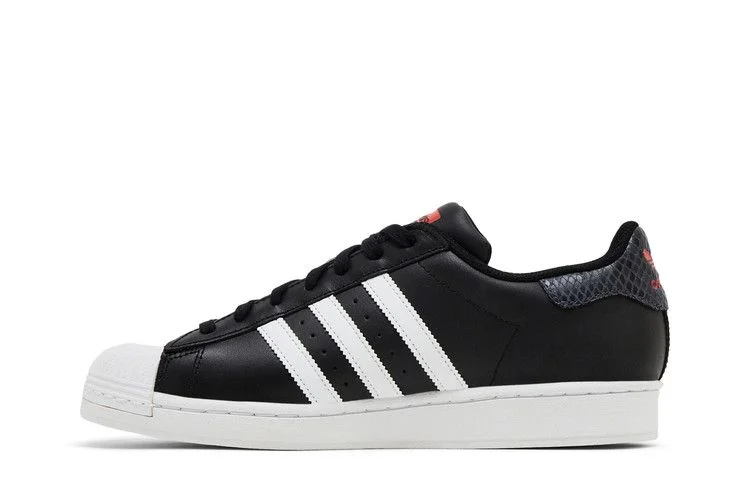 Кроссовки Adidas Wmns Superstar 'Black White Snakeskin'
