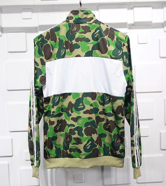 Олимпийка BAPE x adidas ABC Camo Track Jacket Green