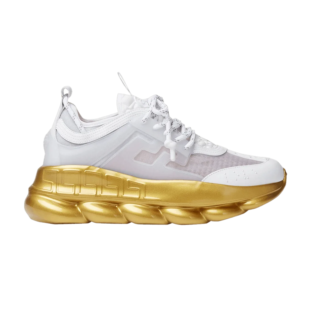 Krossovki-Versace-Chain-Reaction-White-Gold