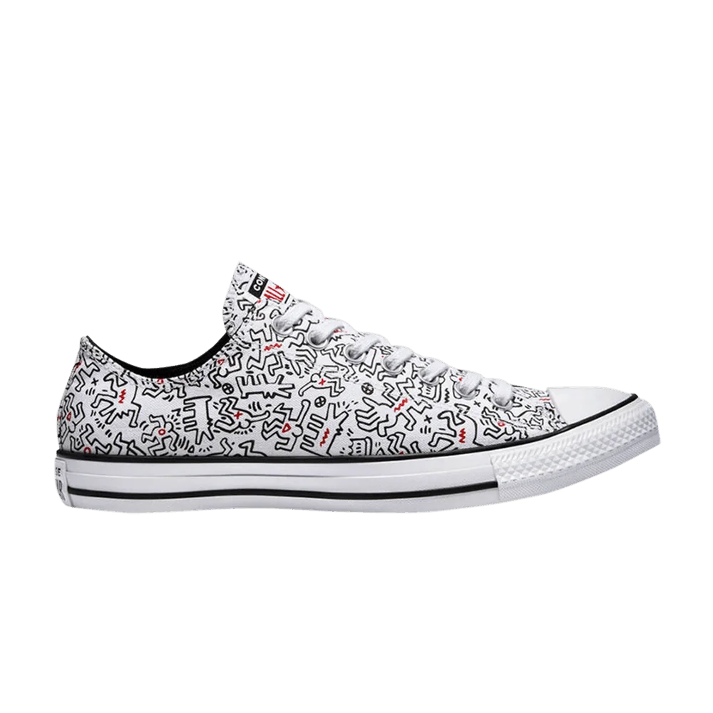 Krossovki-Keith-Haring-x-Converse-Chuck-Taylor-All-Star-Low-Dancing-Figures-Allover-Print