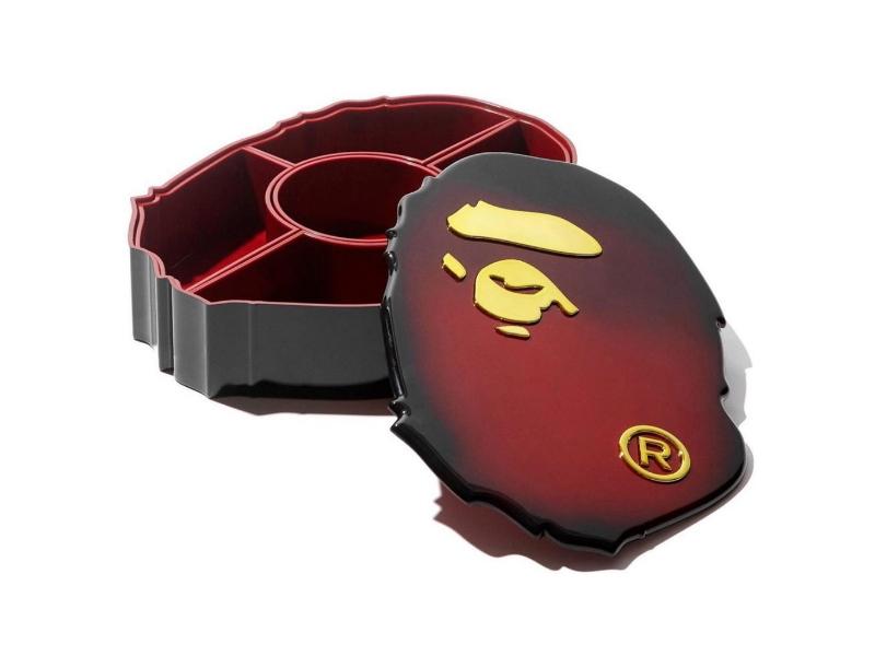 Коробка для конфет BAPE A Bathing Ape Chinese New Year Ape Head Candy Box Red