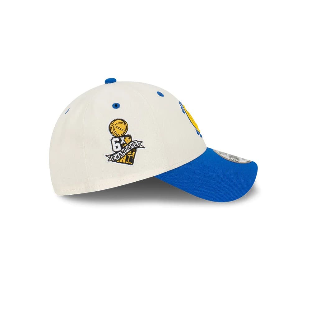 Бейсболка New Era Golden State Warriors Champs 9FORTY Two Tone NBA Snapback Hat
