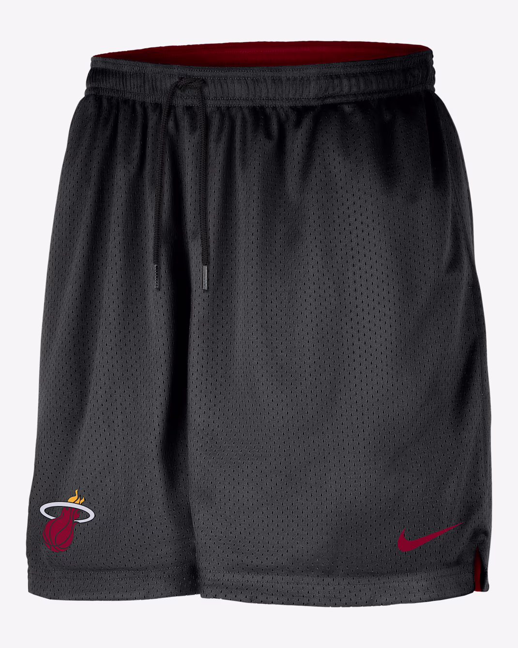 Тренировочные шорты Nike NBA Miami Heat Courtside Tough Red/Black