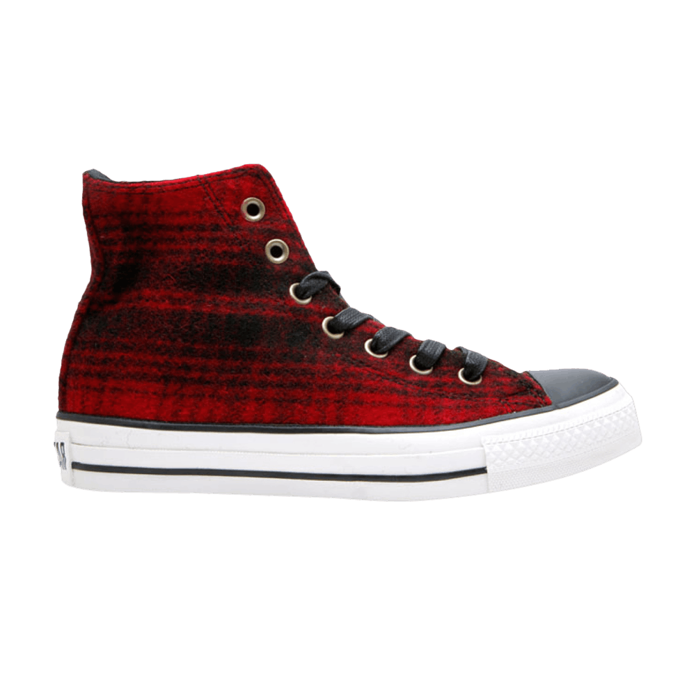 Кроссовки Converse Chuck Taylor All Star Woolrich Hi 'Black Red'