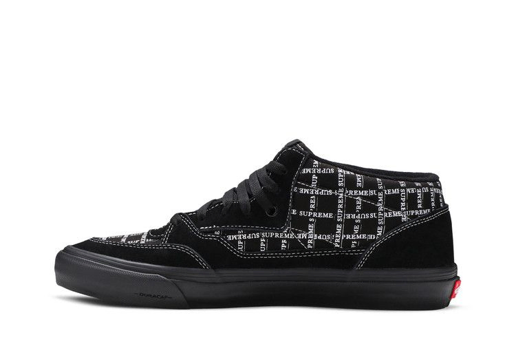 Кроссовки Vans Supreme x Half Cab Pro '92 'Logo Pattern - Black'
