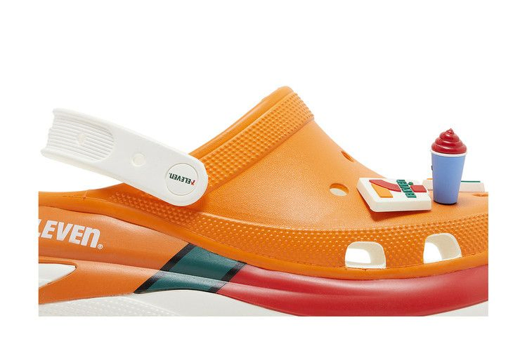 Кроссовки Crocs 7-Eleven x Mega Crush Clog 'Orange'