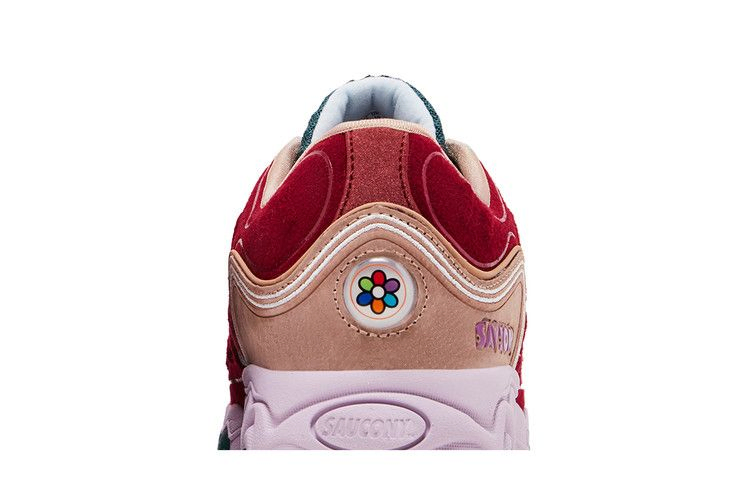 Кроссовки Saucony Jae Tips x Matrix 'No Shoes In The House - Cranberry'