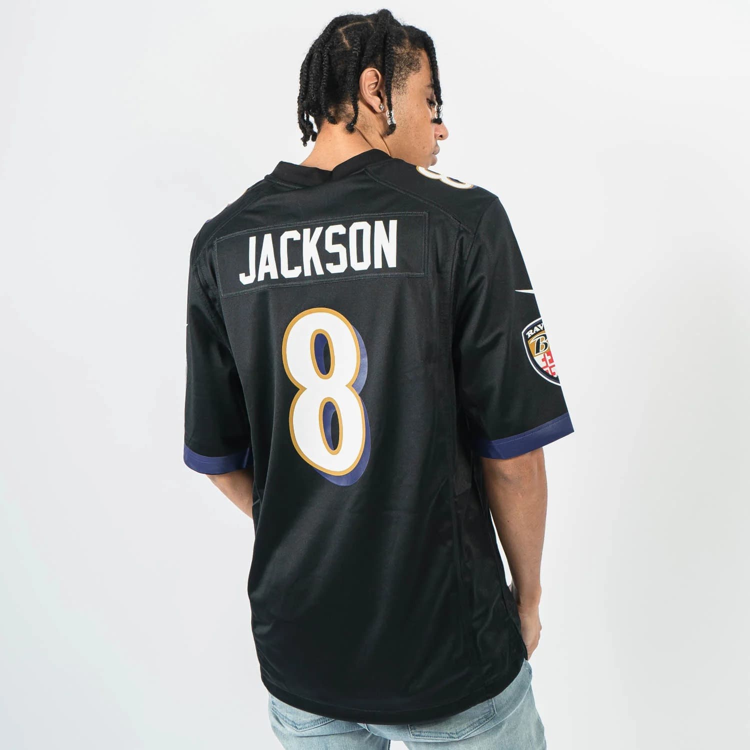 Футболка Nike Lamar Jackson Baltimore Ravens Alternate NFL Game Jersey
