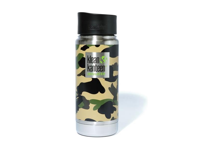 Бутылка для воды BAPE 1st Camo 16oz. Klean Kanteen Yellow