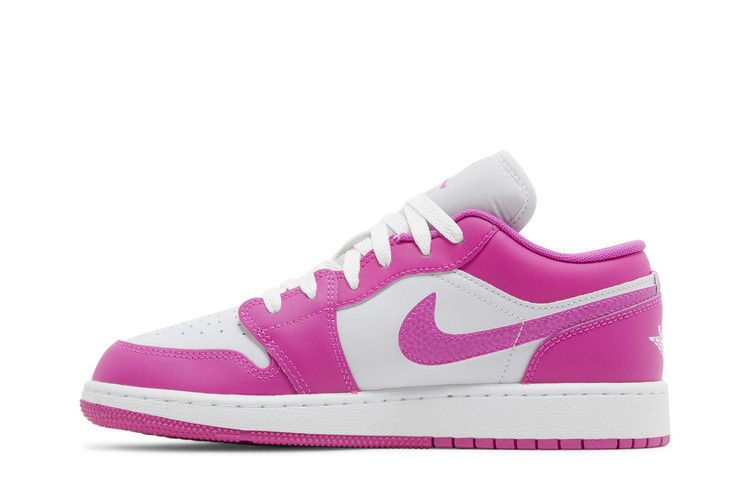 Кроссовки Air Jordan 1 Low GS 'Fire Pink'