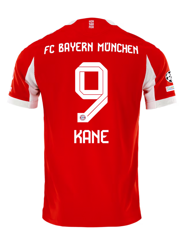 Футбольное джерси FC Bayern Munich Home Jersey 25-26 KANE 9