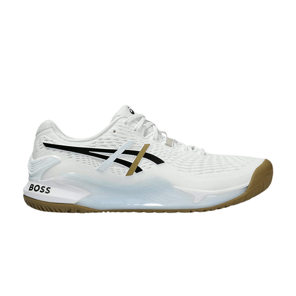 Кроссовки ASICS BOSS x Matteo Berrettini x Gel Resolution 9 'White Camel'