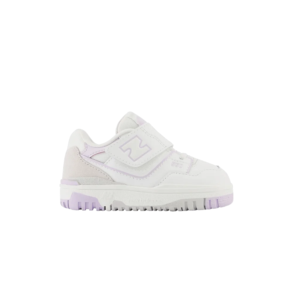 Кроссовки New Balance 550 Bungee Lace Top Strap Toddler 'White Thistle'
