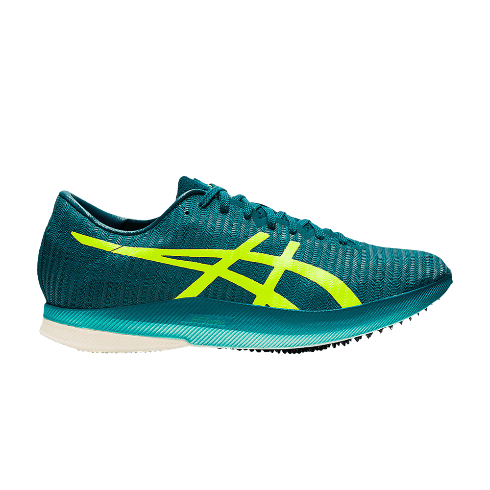 Кроссовки ASICS Metaspeed LD 'Velvet Pine Safety Yellow'