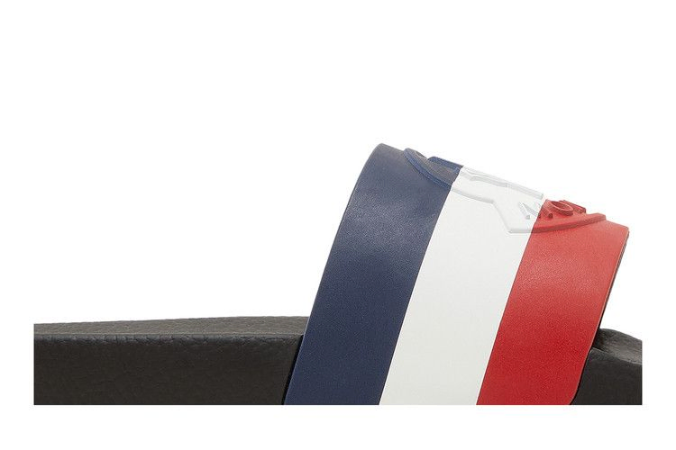 Кроссовки Moncler Basile Pool Slide 'Black Tricolour'