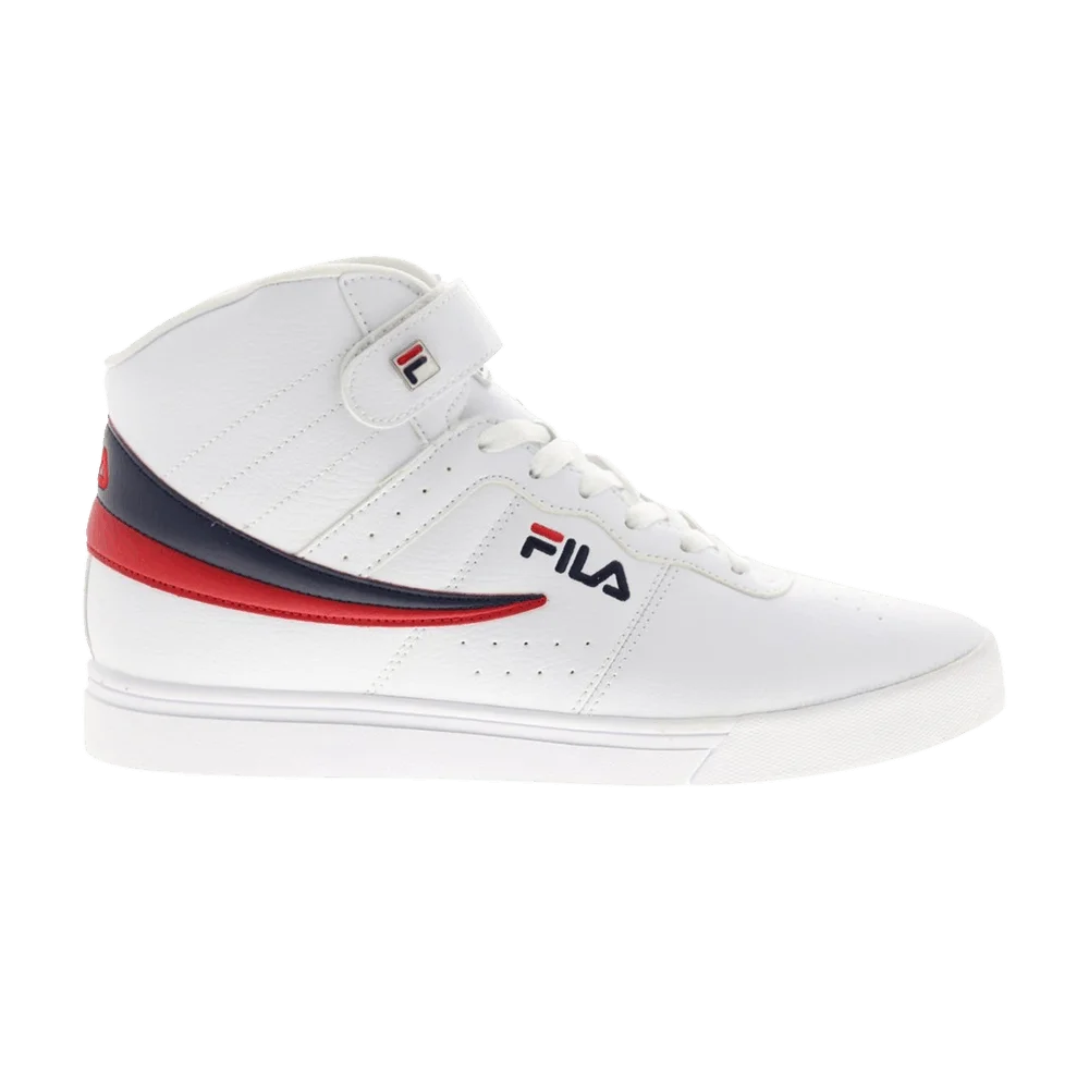 Кроссовки Fila Vulc 13 Mid Plus 'White Navy Red'