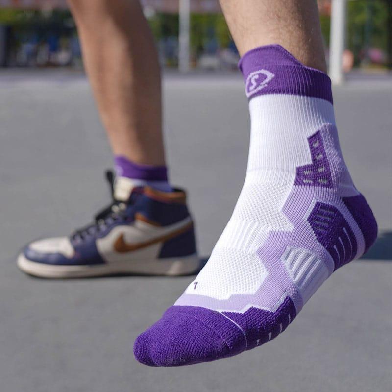 Спортивные носки Ehot Spalding Blocks Lakers Low Socks