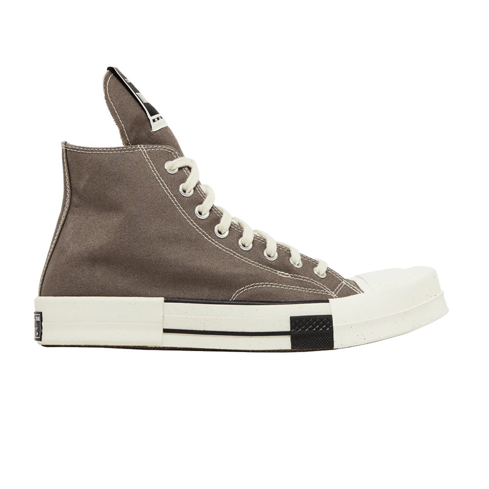 Кроссовки Rick Owens x Converse TURBODRK Chuck 70 Laceless 'Iron'