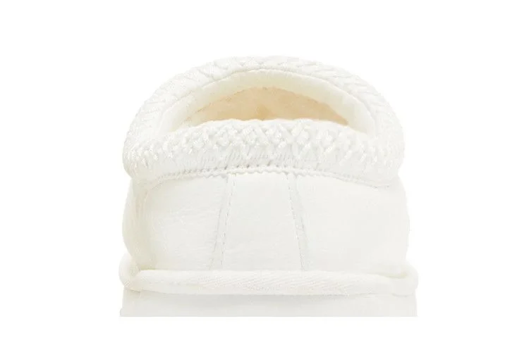 Сабо UGG Tasman Leather Slipper 'White'