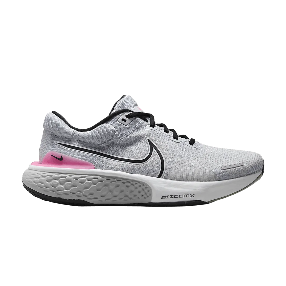 Кроссовки Nike ZoomX Invincible Run Flyknit 2 'Light Smoke Grey Hyper Pink'