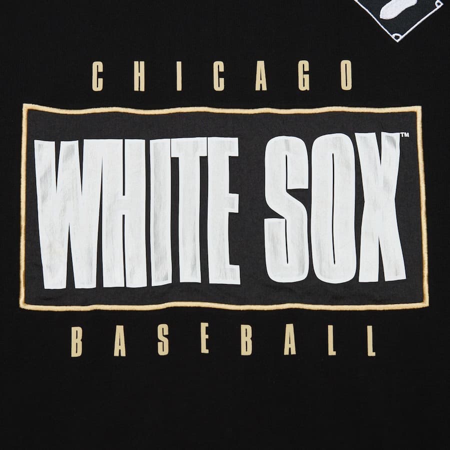 Футболка Mitchell & Ness Black Chicago White Sox Team OG 2.0 Premium T-Shirt