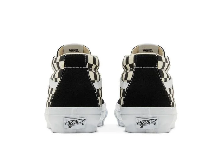 Кроссовки Vans Sk8-Mid Reissue 83 LX 'Checkerboard - Black'