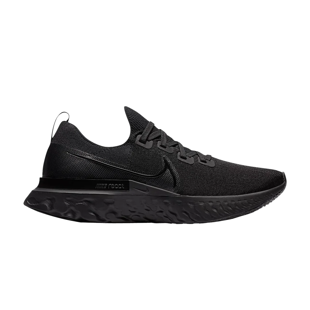 Кроссовки Nike React Infinity Run Flyknit 'Triple Black'