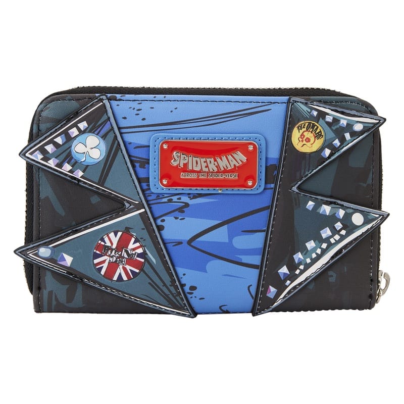 Кошелёк Spider-Punk Cosplay Zip Around Wallet