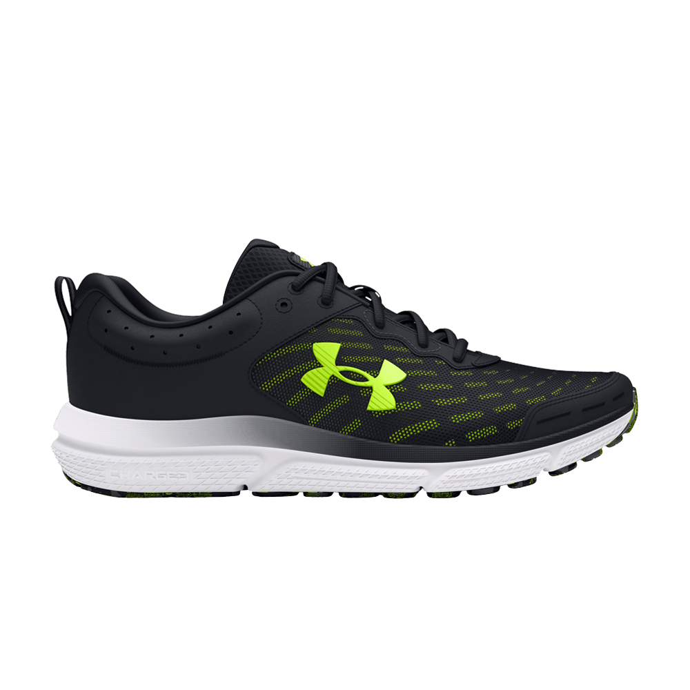 Кроссовки Under Armour Charged Assert 10 'Black High Vis Yellow'