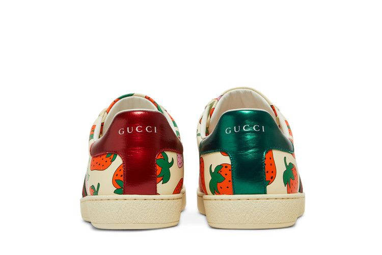 Кроссовки Gucci Wmns Ace 'Strawberry White'