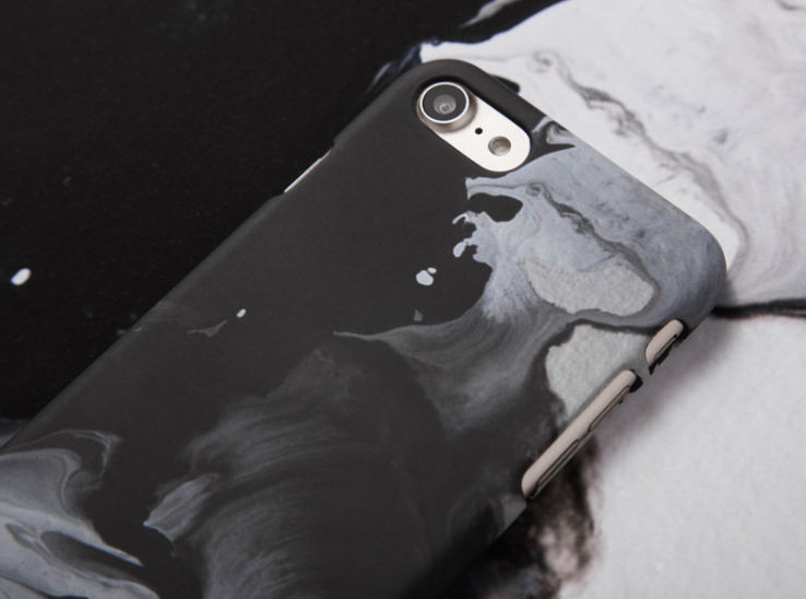 Чехол Inflation Case for iPhone 7 Black & White