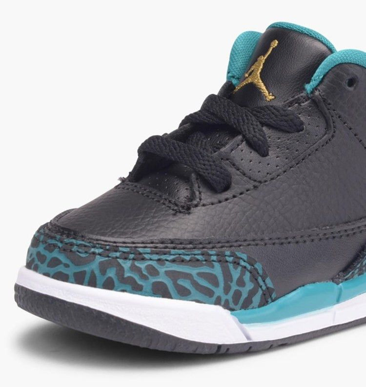 Кроссовки Air Jordan 3 Retro GT 'Black Metallic Gold'