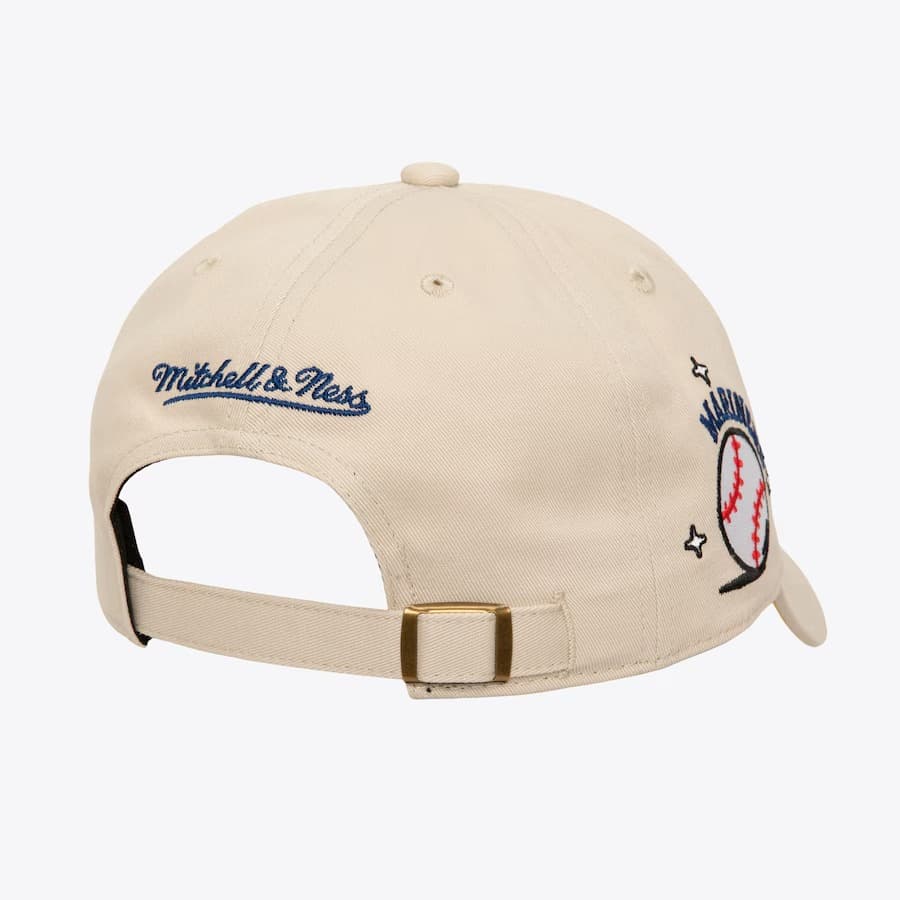 Бейсболка Mitchell & Ness Cream Seattle Mariners Cooperstown Collection Sswagger Strapback Hat