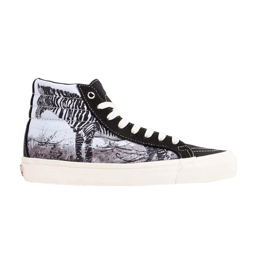 Кроссовки Vans Ralph Steadman x OG SK8-Hi LX 'Zebra'
