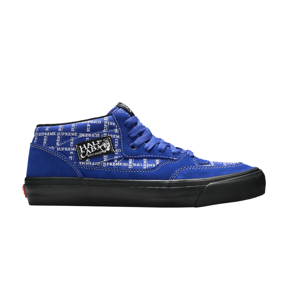 Кроссовки Vans Supreme x Half Cab Pro '92 'Logo Pattern - Royal Blue'