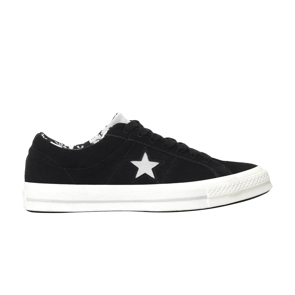 Krossovki-Converse-One-Star-Low-Tropical-Black