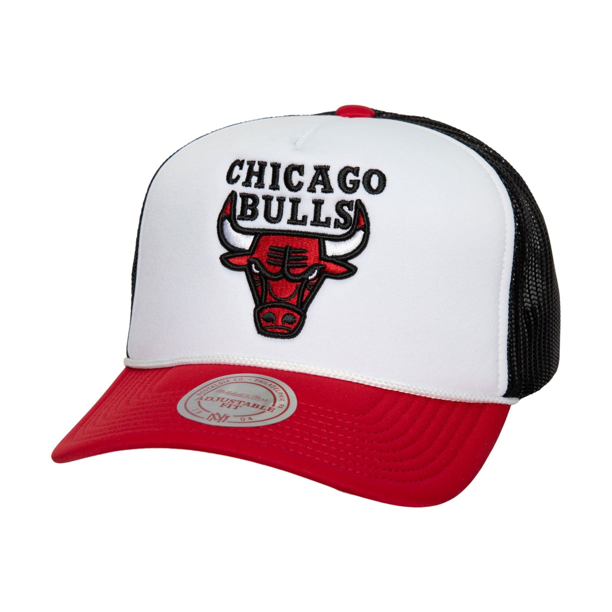 Бейсболка Mitchell & Ness Blocker Trucker Chicago Bulls Hat