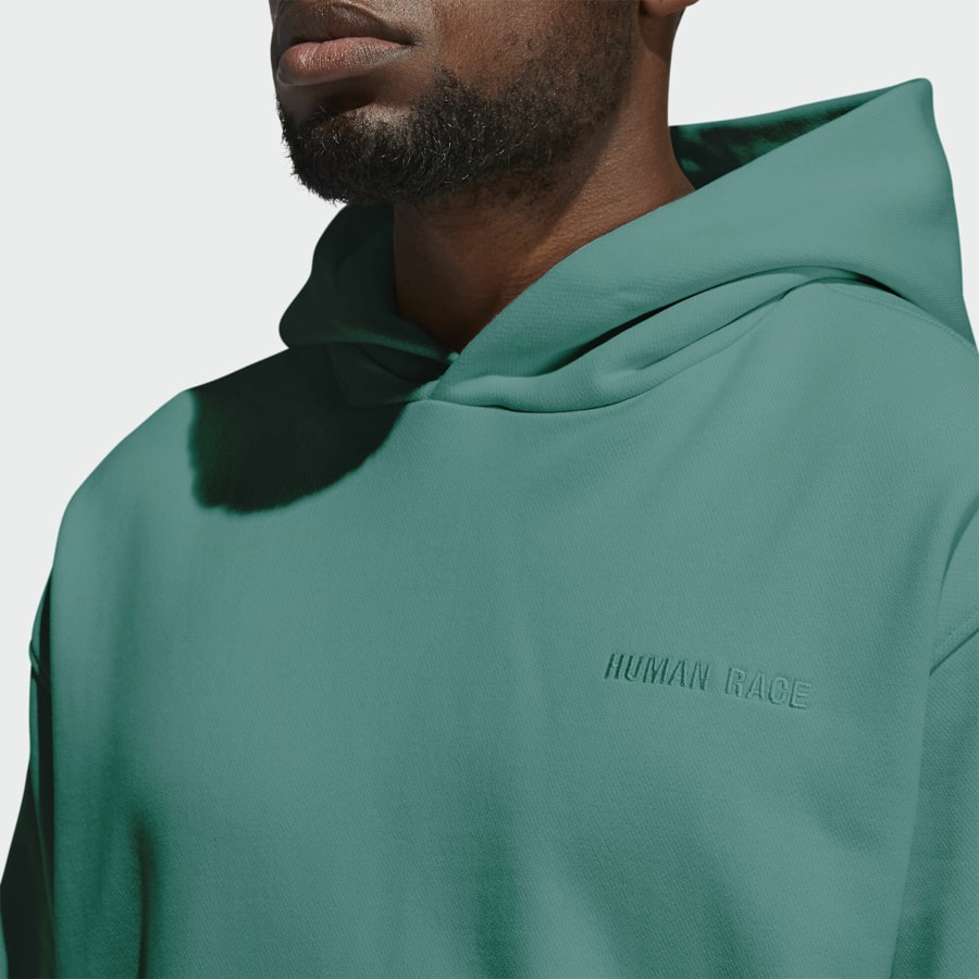 Худи adidas Pharrell Williams Basics Hoodie True Green
