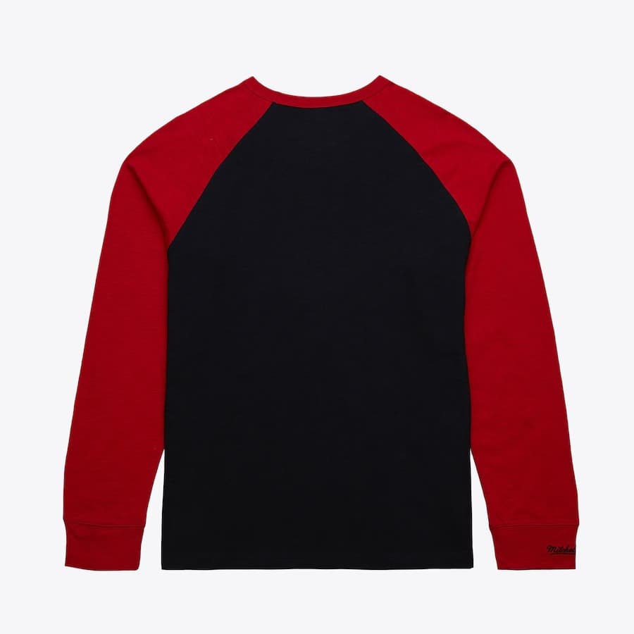 Лонгслив Mitchell & Ness Black Chicago Blackhawks Legendary Slub Long Sleeve T-Shirt