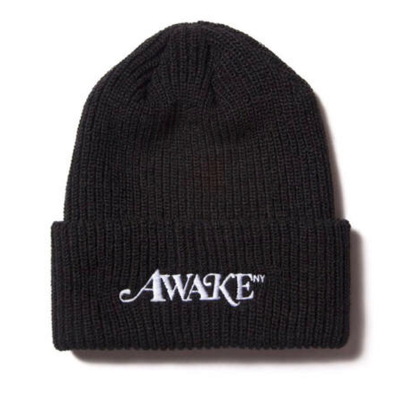 Awake-Logo-Beanie-Black