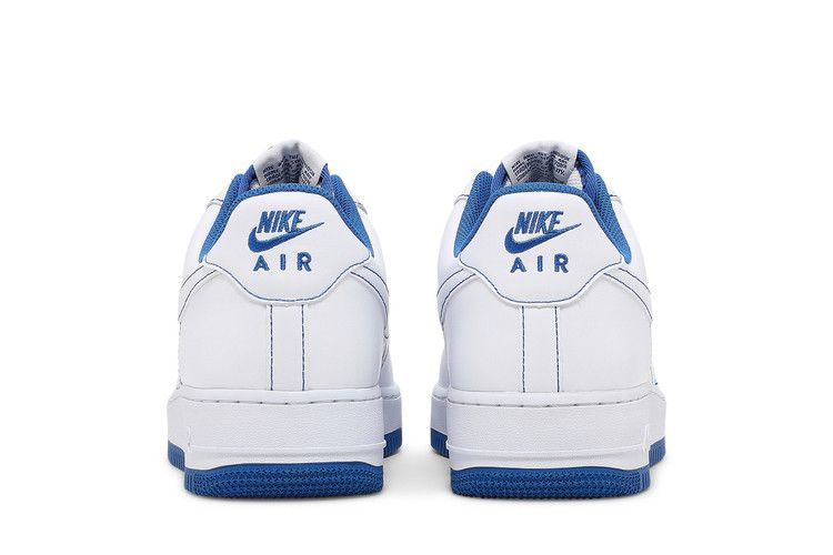 Кроссовки Nike Air Force 1 '07 'Contrast Stitch - White Game Royal'